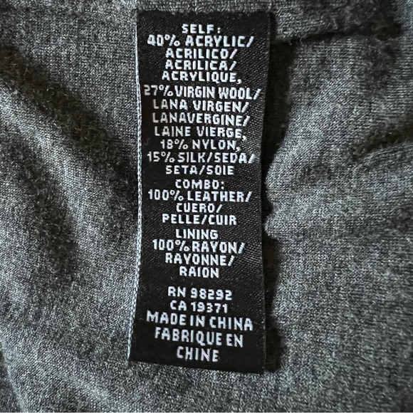 Tibi Brown Tweed Dress with Brown Leather pockets, size S - Picture 10 of 12